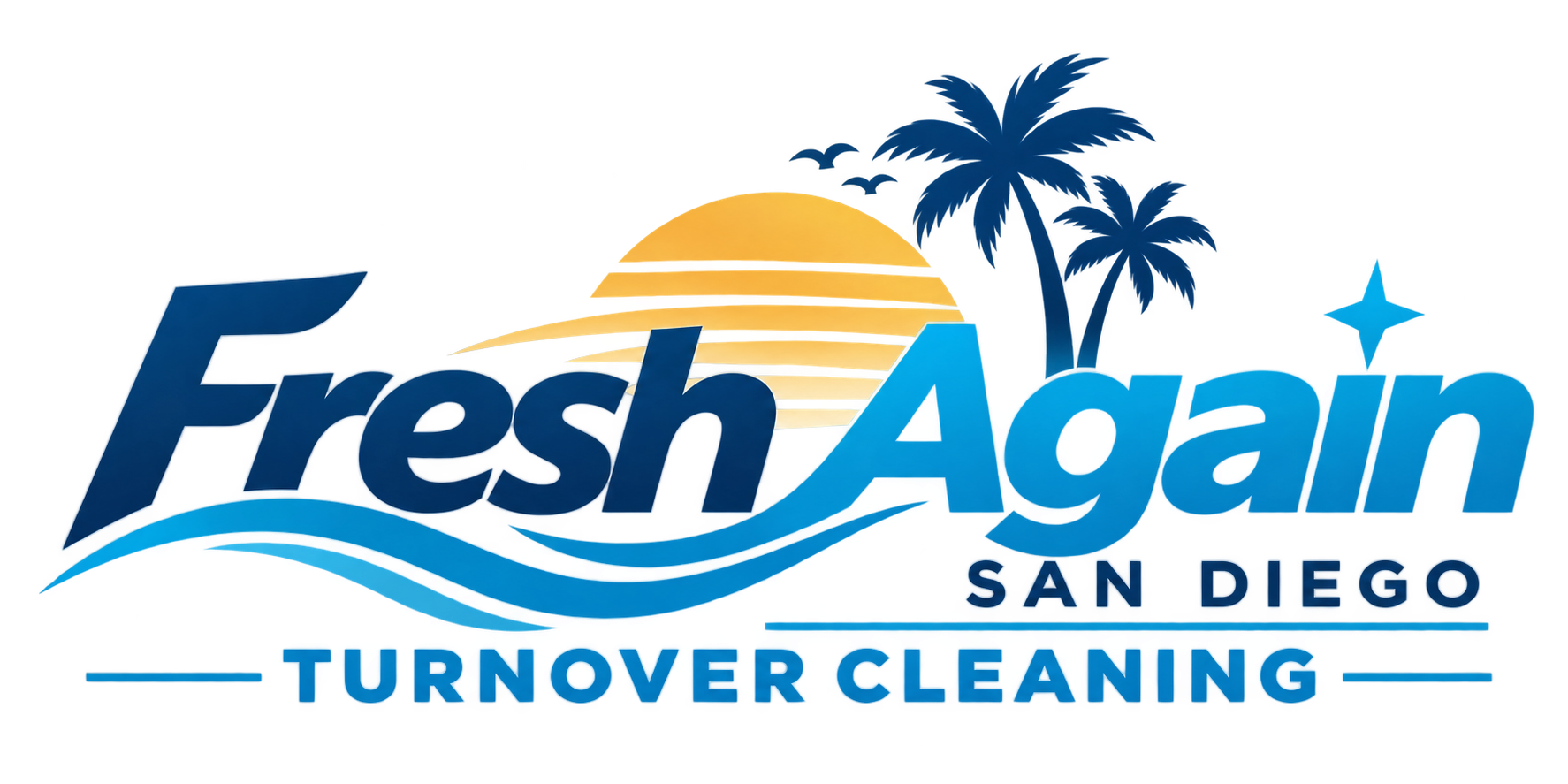 Fresh Again San Diego Turnover Cleaning logo